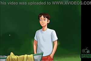 MILF Brigando pela minha pica em housewife game