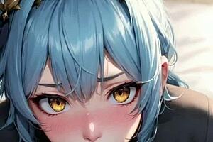 3D анимированная парочка креативно мастурбирует киску с звуками ASMR в AI порно