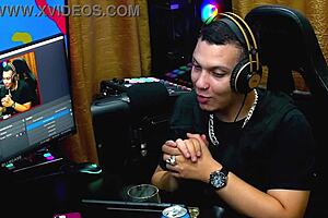 martina oliveira says, 'that cock is huge, i'm so horny' during the interview