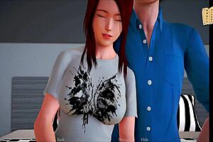 Amateur family's erotic story in 3D adult visual novel