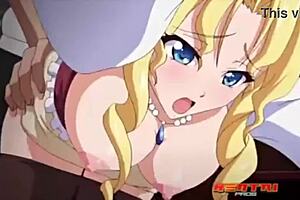 Free anime with small-boobed girls making cute sounds