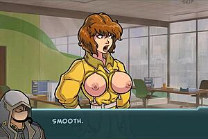 star channel 34 part 83 continues with brunette anime