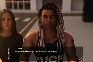 3D animated football match with hot gay players