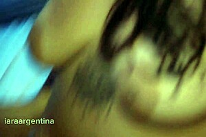 Pretty brunette gets her big ass spanked and fucked