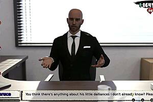 babysitter starts new office routine in this game