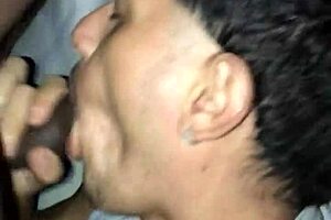 man, this negão dotado e grosso fed me his leite right down my throat!