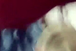 Pussy and throat fucked close up