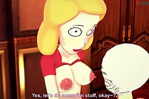 Beth Smith engages in intense sex with Rick in this fantasy episode.