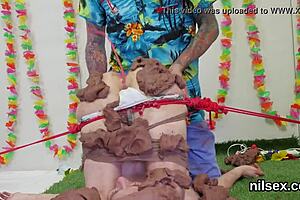 Horny teen gets asshole therapy