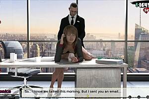 babysitter starts new office routine in this game