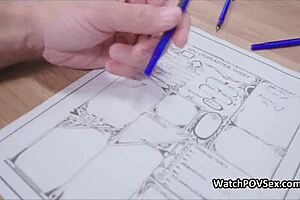 Girlfriend Blows During Board Game Night