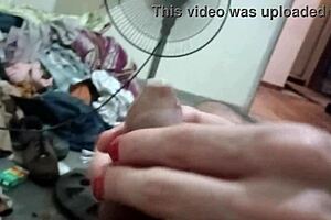 I love how this trans guy sucks my big dick so good, look at that!