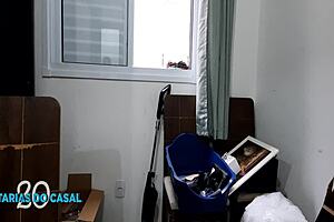 Want to ride my big cock in her ass?