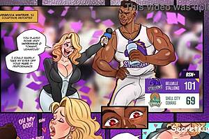 milf gets fucked on job by big black african men in stockings