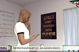 babysitter starts new office routine in this game