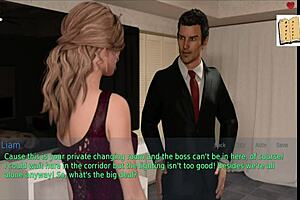 A Wife and Stepmother Shows Big Tits in Erotic Homemade Blonde Action