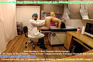 Busty asian mina moon undergoes humiliating gyno exam for university entrance 😏