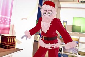 helen parr as elastigirl sucks off wrong santa in incredibles full movie fantasy