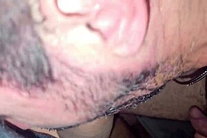 Hot gay sex with doorman and friend in sheer clothes!