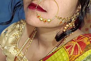 Cultured Boy Fucks Neighbor Madam in Hindi Porn