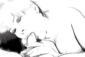 Cartoon Take on Me Blowjob Adventure