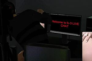 3D сексуальная инфлюенсер шлюха дразнит большой член для траха киски