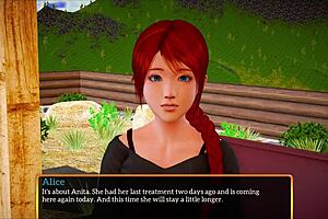 Redhead Teen with Small Tits Explores Family Dynamics in Detailed Scene