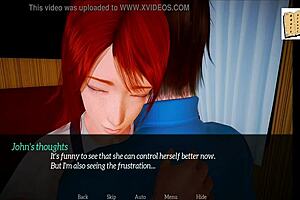3D animated visual novel with sexual content