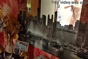 See my girlfriend’s big tits and get caught in the act