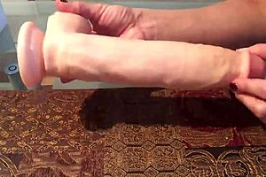 Big Silicone Dildo with Suction Cup for G-Spot Squirting