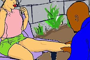 Lonely African Babe Feels Emotional Release Fucked By Nailcutter