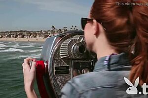 Explore the dream world of redhead Leanna Decker in Playboy