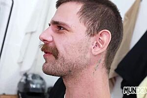 Gay Locker Room Blowjob