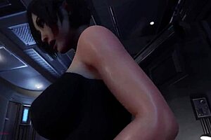 Ada Wong D-Virus Parody In Anime Hentai Style