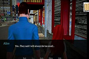 3D animated visual novel with sexual content