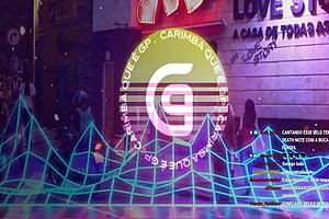 Brazilian solo in web chat, softly teasing.