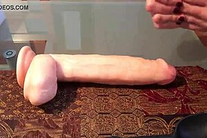 Big Silicone Dildo with Suction Cup for G-Spot Squirting