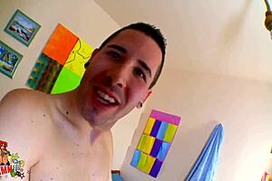 Kevin's first film: a steamy amateur game of assfucking