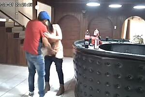 Husband Caught Cheating On Spy Camera