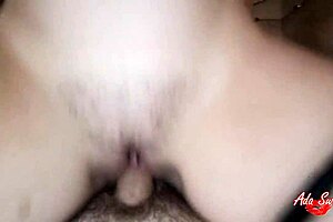 curvy sis rides to creampie