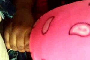 The Big BBW Girl Eagerly Sucks on the Huge Monster Cock