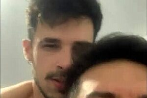 Me And My Boy Having Wild Handjob Fun!