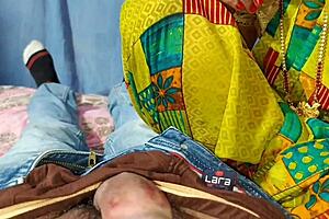 Cultured Boy Fucks Neighbor Madam in Hindi Porn