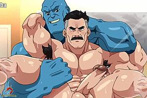 Intense Invincible gay compilation scenes unleashed