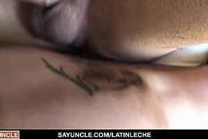 Straight Latino Paid To Ride Big Uncut Dick
