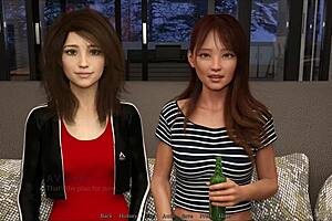 Anime porn with PC gameplay and erotic story