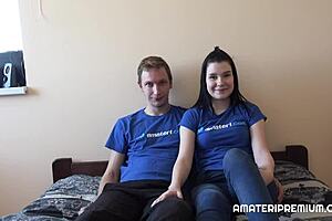 Shy Izzy Gets Fucked In Doggystyle Orgasm!