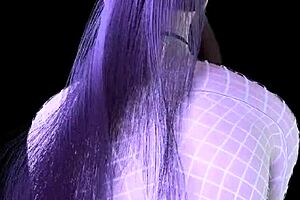 Beauty cosplayer takes cock in doggystyle from man next door in 3D animation