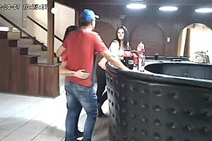 Husband Caught Cheating On Spy Camera