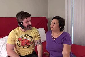 These desperate amateurs get their big tit pussies stretched wide